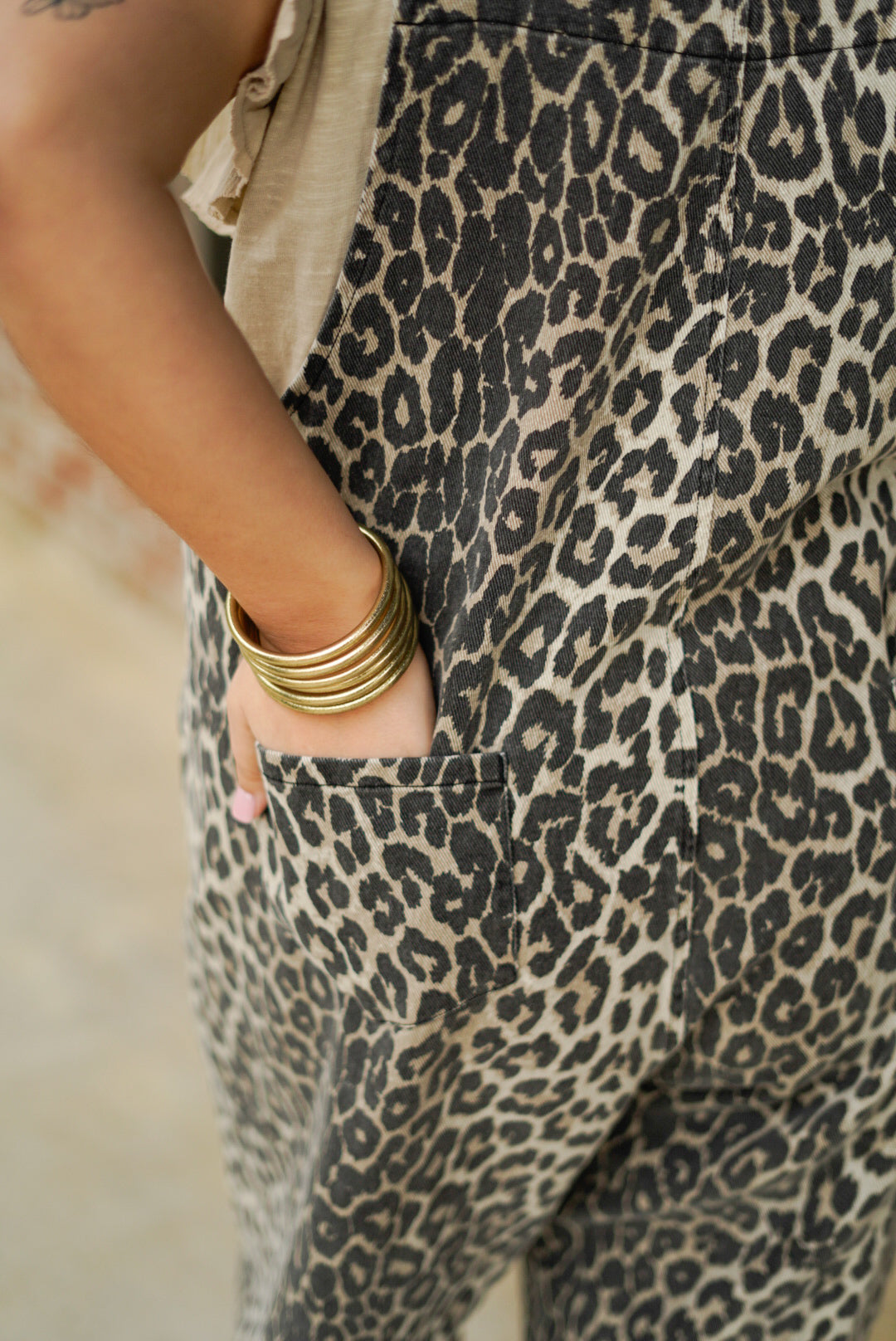 Wild One Leopard Overalls